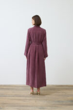 Gloria Washed Silk Shirt Dress - Image 3