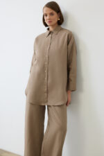 Natural 100% Linen Pants Set - Image 5