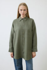 Natural 100% Linen Shirt - Image 5