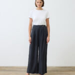 Prime Washed Silk Palazzo Pants