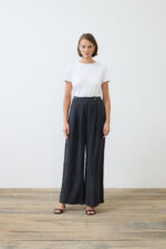 Prime Washed Silk Palazzo Pants
