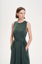 Prime Washed Silk Sleeveless Shirt Set - Image 3