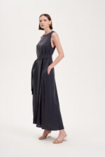 Prime Washed Silk Sleeveless Shirt Set - Image 7