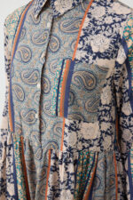 SOLE Patterned Voile Shirt Dress - Image 11