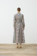SOLE Patterned Voile Shirt Dress - Image 8