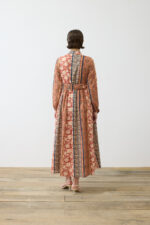 SOLE Patterned Voile Shirt Dress - Image 4