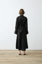 Vale 100% Linen Wrap Skirt Set - Image 7