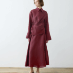 Vale 100% Linen Wrap Skirt Set